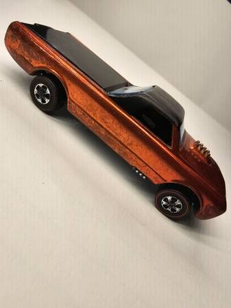 1968 Hot wheels Redline Orange Custom Fleetside – Car Freak Classics