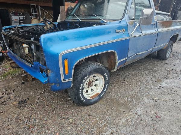 1973 Chevy longbed 2 wheel drive parts or?