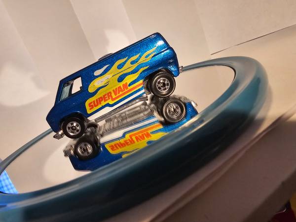 1985 Hot Wheels Blue Super Van/Kellogg&