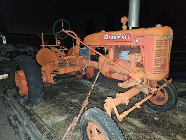 40/50s McCormick FarmAll Super A tractor