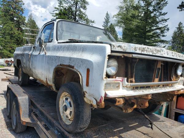1976 Chevy 2500 4x4 project or?