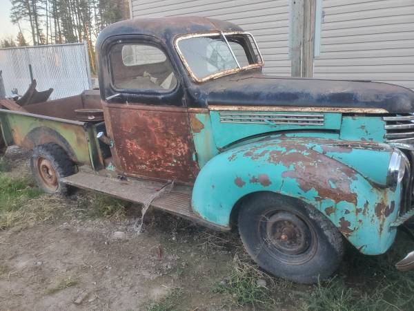 1941 Chevy half ton short bed project or?