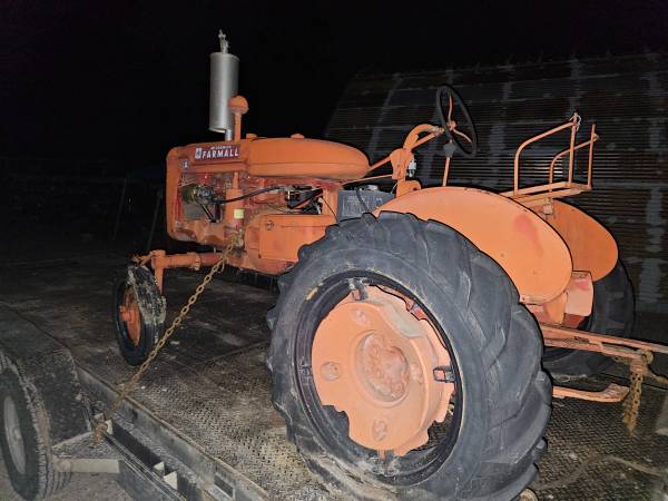 40/50s McCormick FarmAll Super A tractor