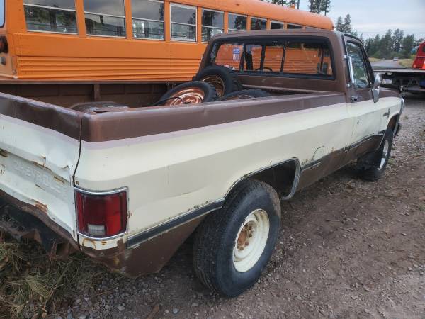 1981 Chevy K20 Custom Deluxe 4x4 project or?