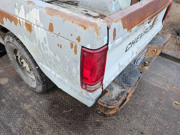 1979 chevy s10 extended cab 4x4 project