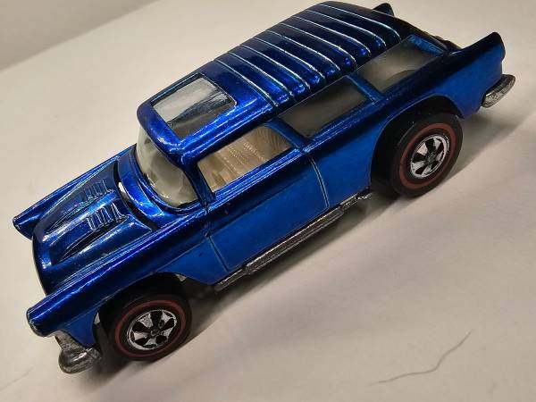 1973 Redline Hot wheels Dark Blue Classic Nomad