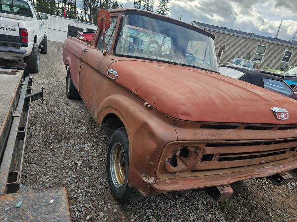 1962 F100 Unibody Short bed Hotrod/Rat rod pickup