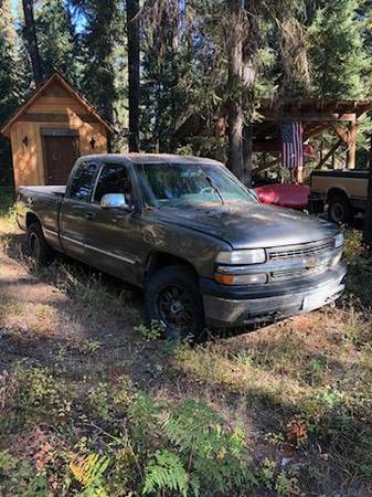 1999 chevy silverado 1500 extended cab 4x4 project