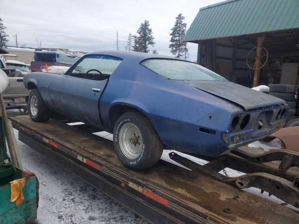 1970/1972 Camaro projects w/extra parts package deal