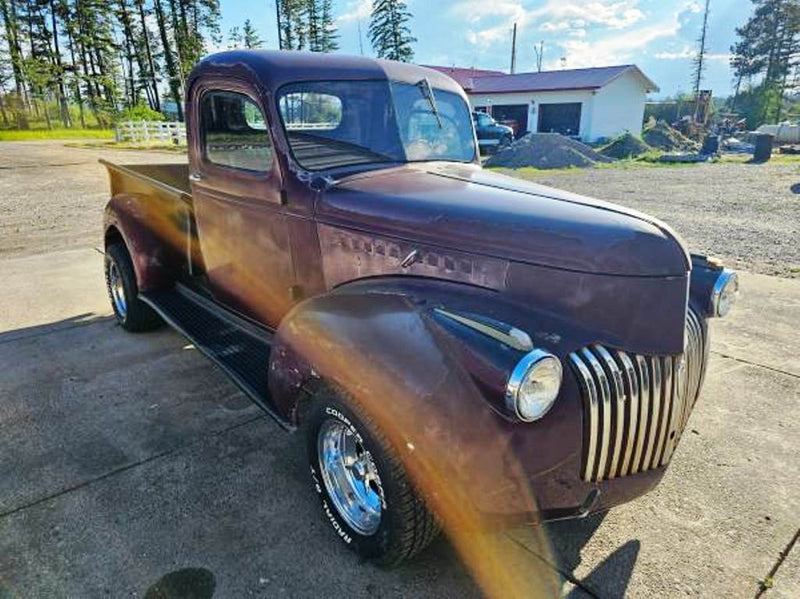 AWESOME old school custom 41 chevy pickup