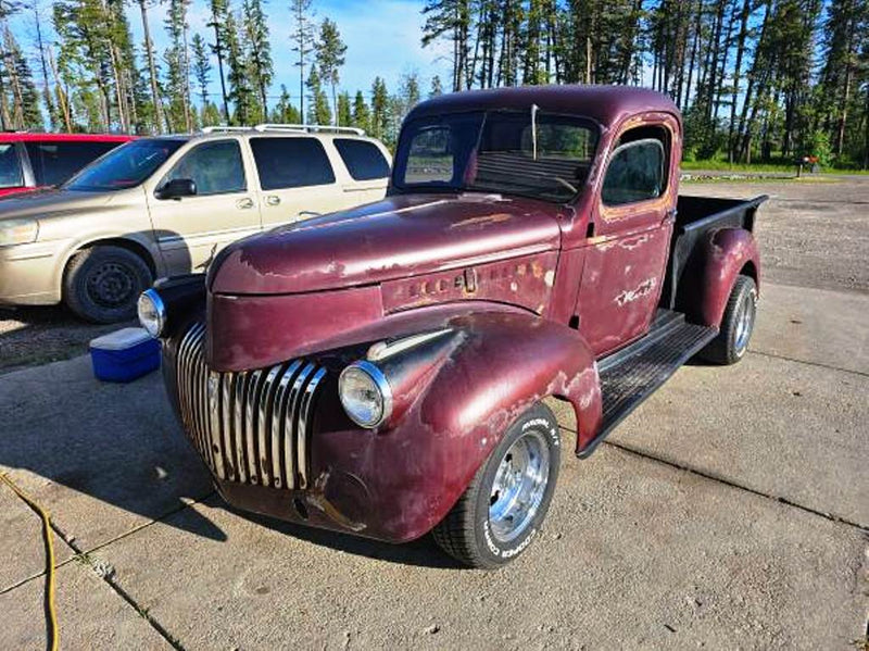 AWESOME old school custom 41 chevy pickup