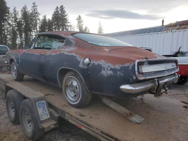 1967 Plymouth Barracuda Formula S project