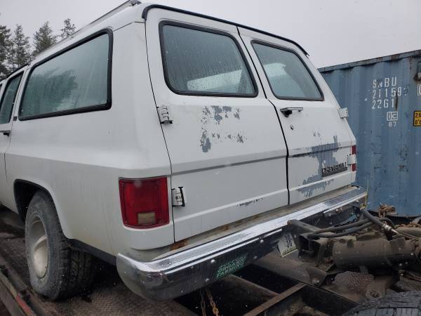 1991 chevy suburban scottsdale 1500 4x4 project or?