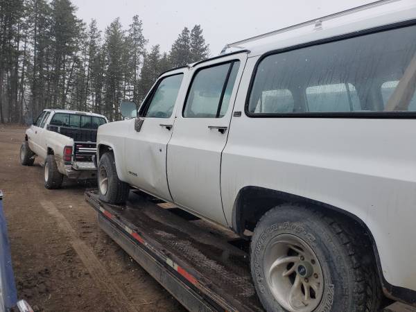1991 chevy suburban scottsdale 1500 4x4 project or?