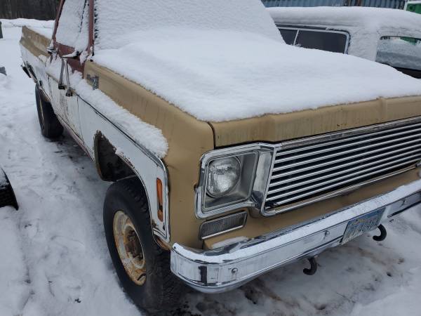 1975 chevy silverado 20 4x4 project or?
