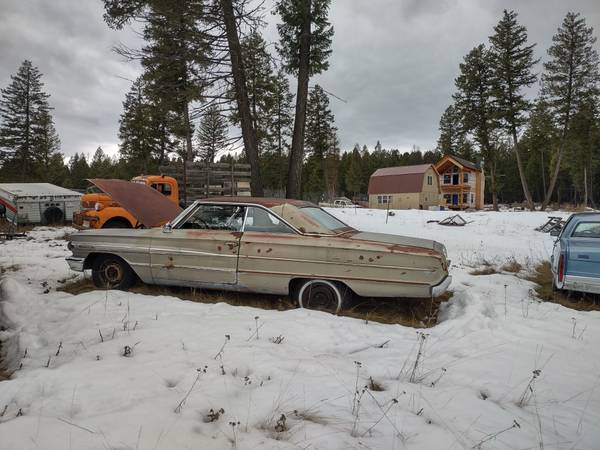 1964 Ford Galaxie 500 2dr fastback project