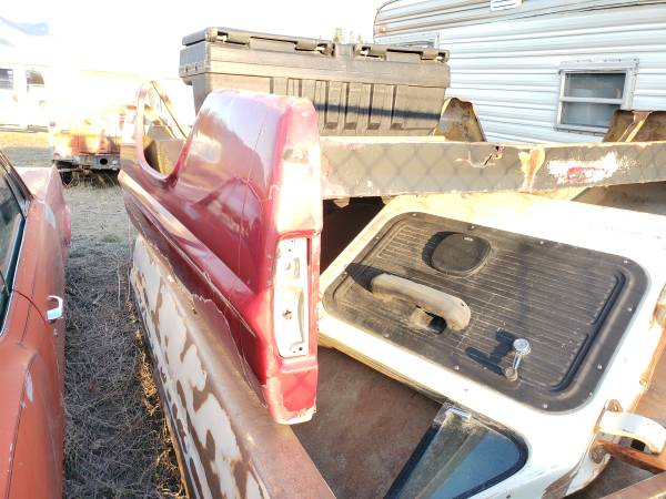 RARE 1969 F100 2wd short bed FLEET-SIDE (BUMP-SIDE) project