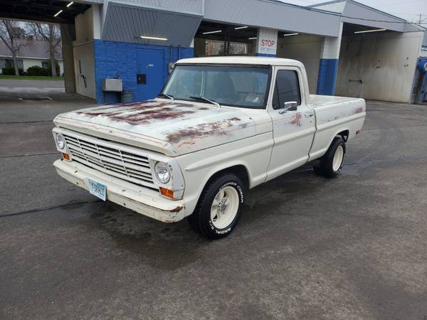 AWESOME 1968 FORD F100 shortbed styleside 2wd restomod street