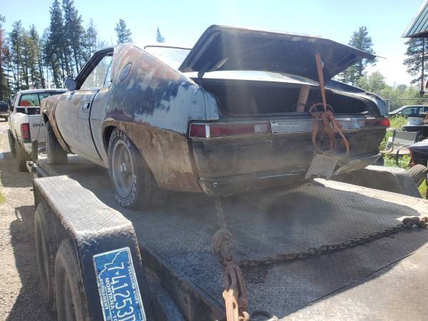 1969 AMC AMX 2-SEATER PROJECT or?