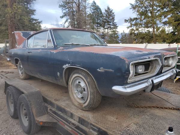 1967 Plymouth Barracuda Formula S project