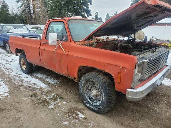 1979 chevy c20 4x4 project or?