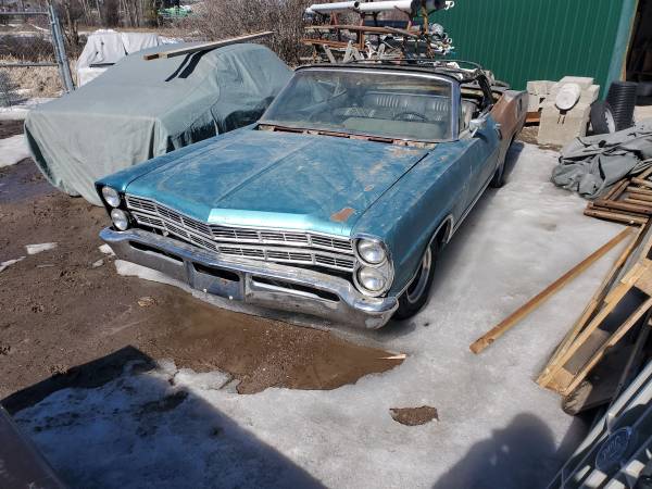 1967 Ford Galaxie 500 Convertible project