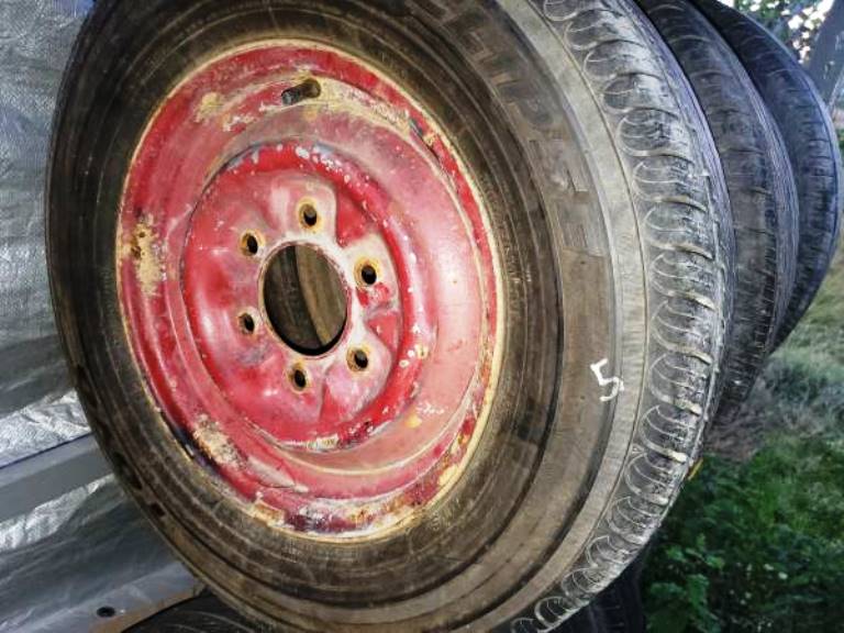 4- 185/75R14 mud and snow tires – Car Freak Classics