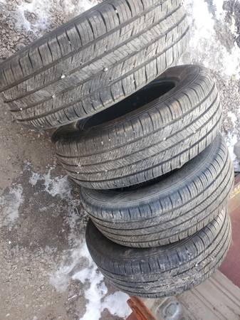 4 225/60/16 M&S tires