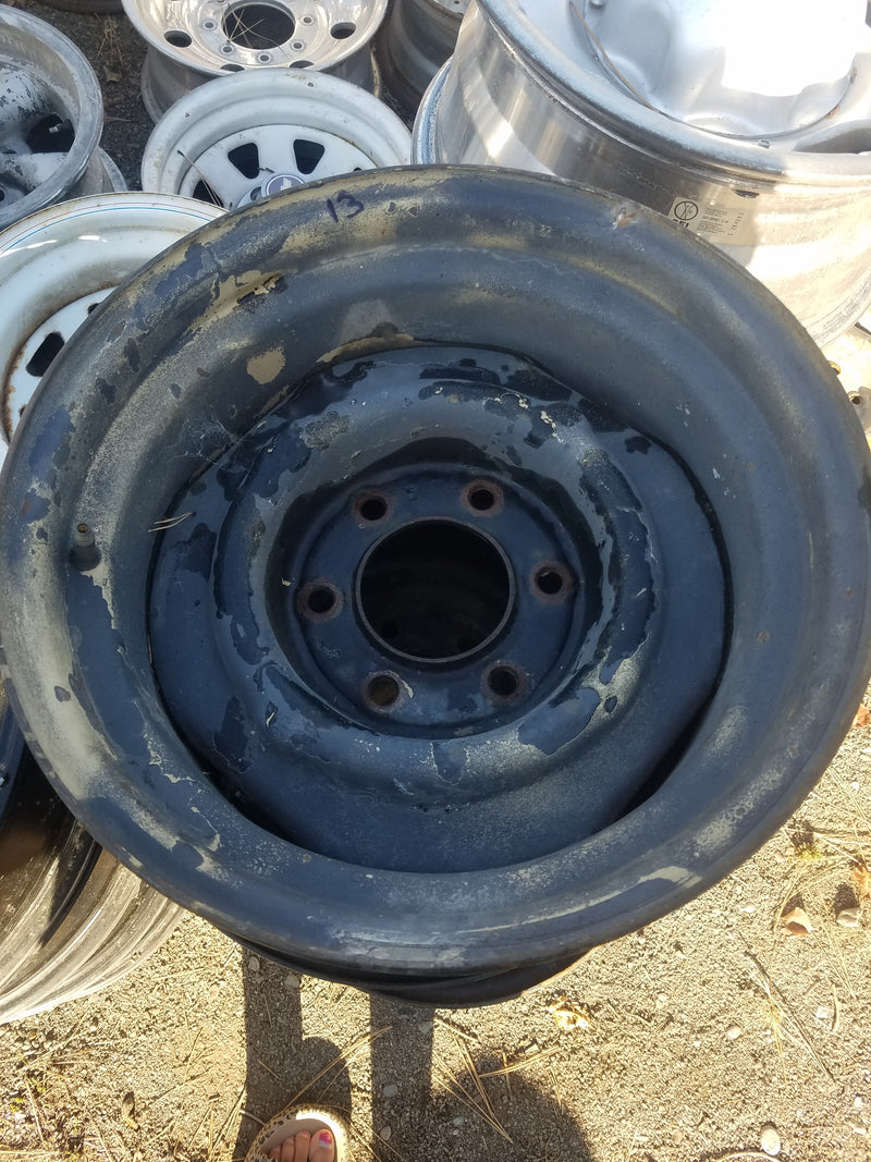 Chevy 15×8 6 Lug Steel Wheels – Car Freak Classics